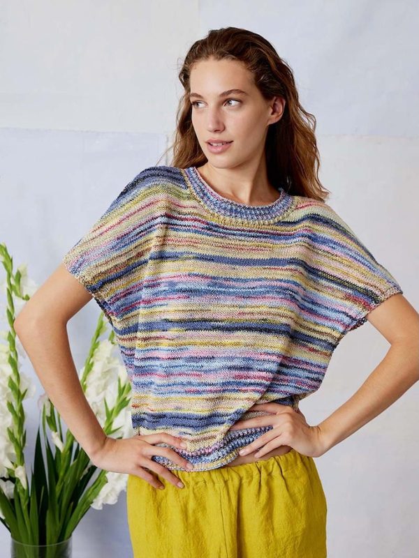 Delilah slipover Langyarns Fiesta