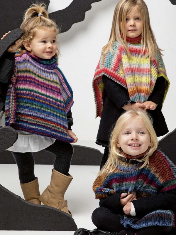 Mille colori Baby barnponcho
