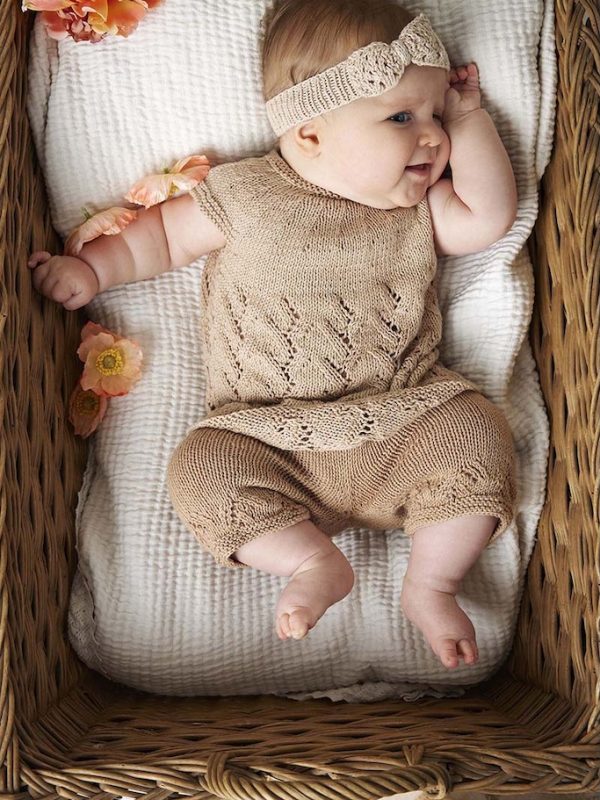 Tunika och byxor Langyarns naturally Baby Cotton