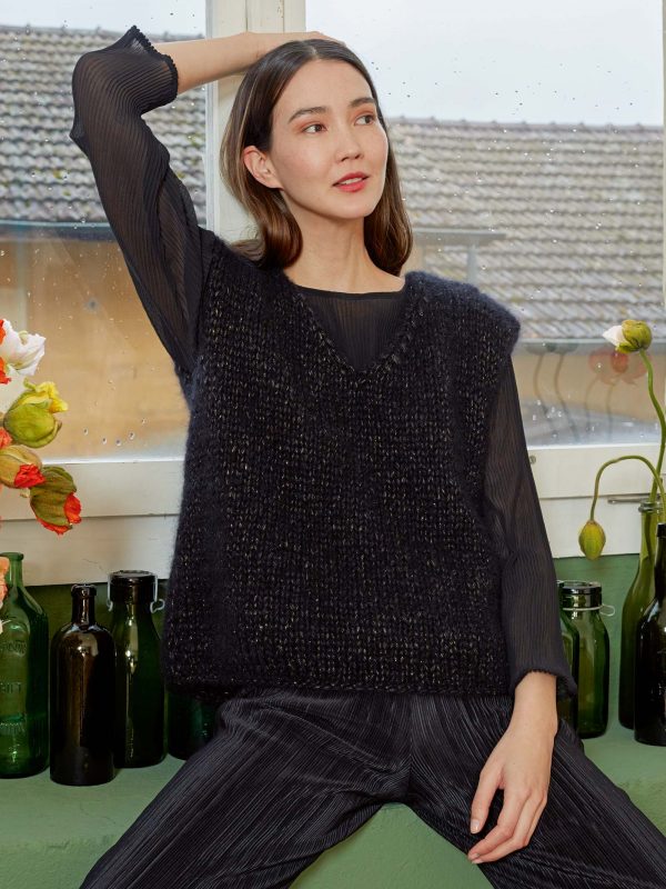 Langyarns Delizia stickad slipover