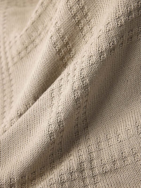 Magnus Babyfilt i Langyarns Baby Cotton Naturally Colored