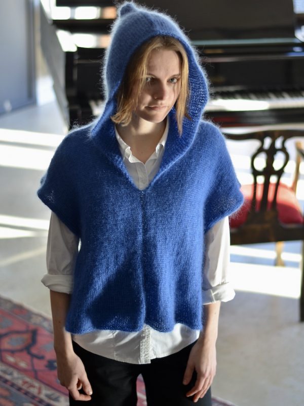 mohair hoodie