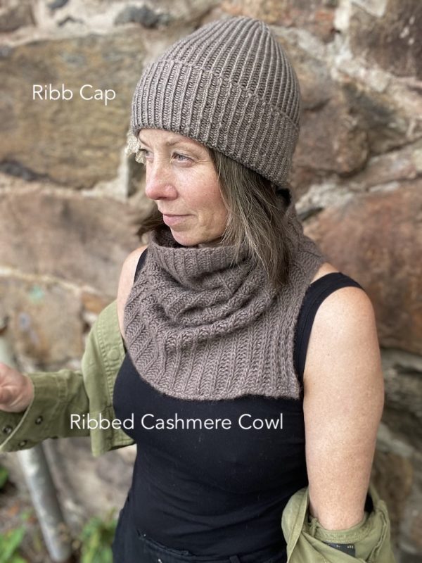 ribbed cashmere cowl ribbed cashmere cowl