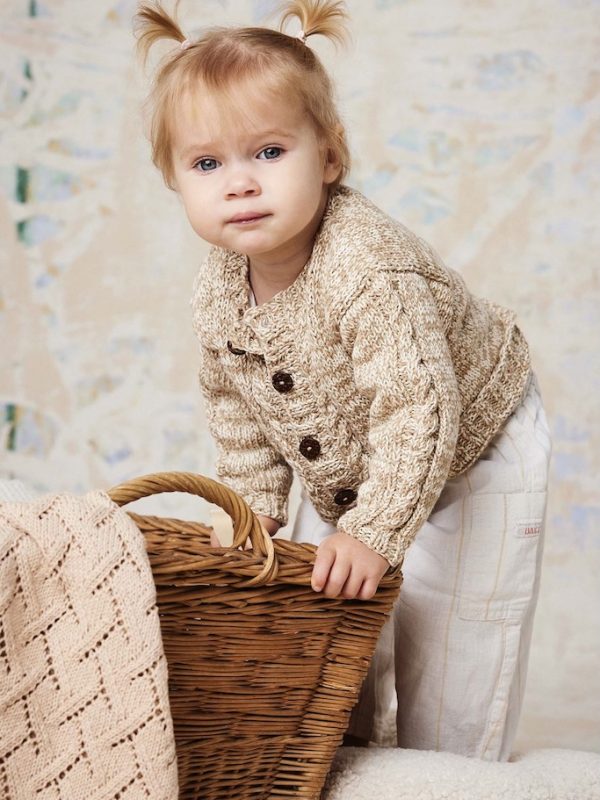 siv jacka Langyarns Baby Cotton Natural colored