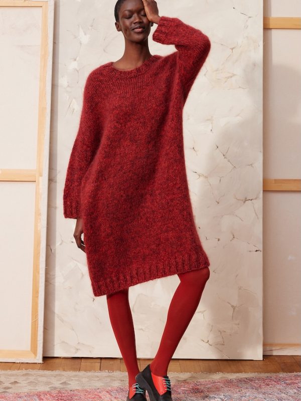 Suna Dress Mohair Luxe