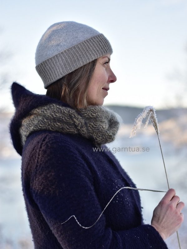 twin lace cashmere hat