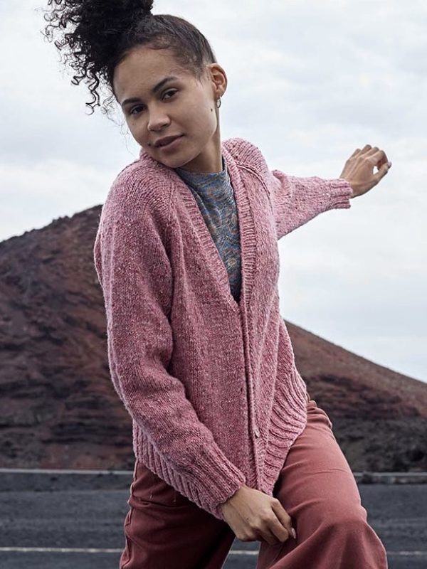 Donegal tweed walburga cardigan